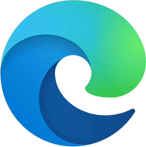 Браузер Microsoft Edge логотип